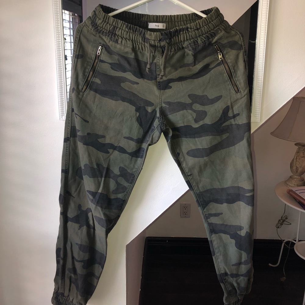 TNA camo joggers